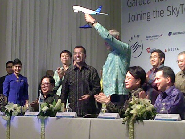 Garuda Gabung dengan Skyteam Alliance