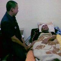 Menjenguk, Wakil Wali Kota Minta Sariban Berobat ke RS