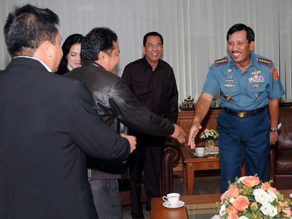 Panglima TNI Terima Audiensi Indonesian Maritime Institute
