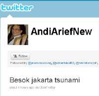 Andi Arief Minta Pembajak Akun Twitternya Diusut