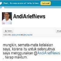 Polisi Tunggu Laporan Andi Arief, Siap Usut Pembajak Akun Twitter