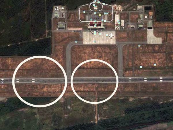 Landas Pacu Bandara Minangkabau Bengkok