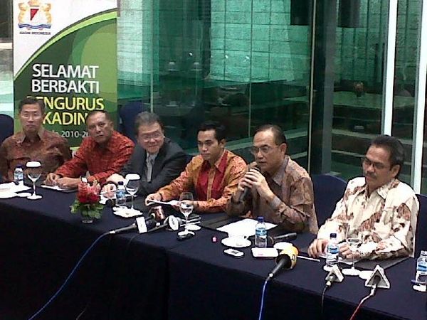 Pengukuhan Pengurus Baru Kadin