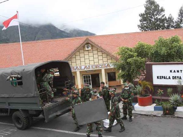 Penampungan Pengungsi Bromo Disiagakan