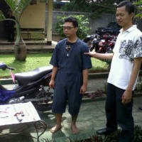 Dor! Polisi Tembak Paha Kiri Oni