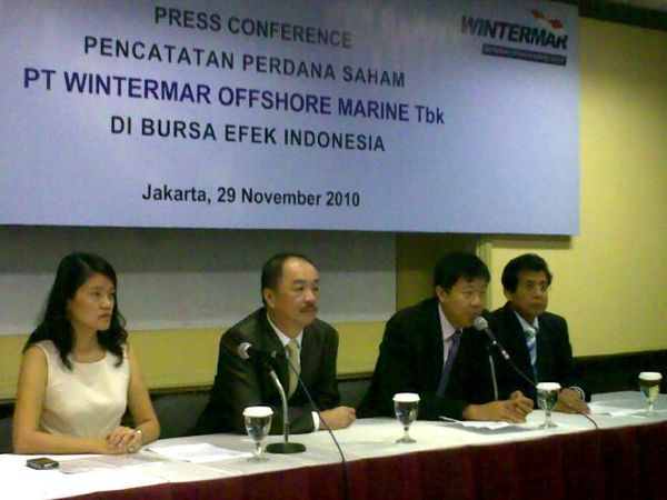 Wintermar Catatkan Saham di BEI