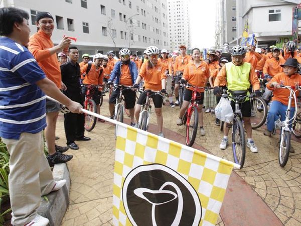 Kalibata City Gelar Fun Cycling Drama