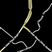 Jalan Pertigaan Raya Pasar Cibinong Rusak Parah 