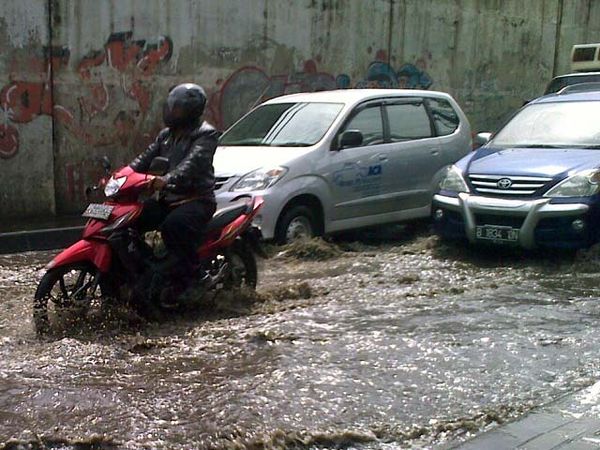 Genangan Air di Jakarta Barat