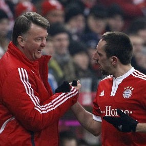 Hubungan Ribery & Van Gaal Membaik 