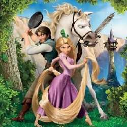 Rapunzel: Putri Berambut Panjang Keemasan dan Penggorengan Mautnya