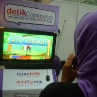 Game Ayo Teriak Ramaikan Suasana HelloFest