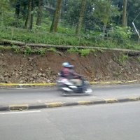 Reruntuhan Sudah Dibersihkan, Lalu Lintas di Siliwangi Lancar