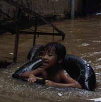 Banjir Rendam Ratusan Rumah di Medan