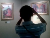 Pameran Kaligrafi di Museum Istiqlal