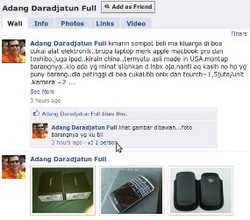 Akun Facebook Adang Daradjatun Dibajak