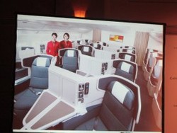 Cathay Pacific Luncurkan Kelas Bisnis dengan Tempat Tidur Terpanjang