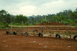 Balapan Motocross di Teluk Wang Sakti