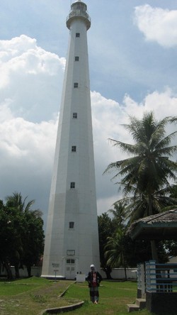 Mercusuar Cikoneng Menjulang Tinggi di Anyer