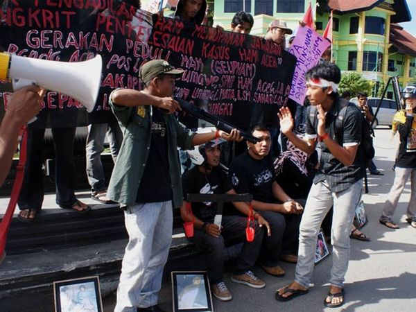 Peringatan Hari HAM di Aceh