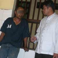 Perampok Nasabah Bank Keok Ditabrak Korban