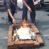 Jelang Akhir Tahun, Kejari Lumajang Musnahkan Barang Bukti