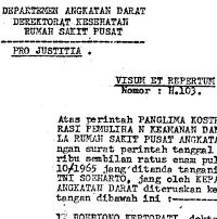 Mabes TNI Cek Dokumen Indoleaks Soal Visum Pahlawan Revolusi