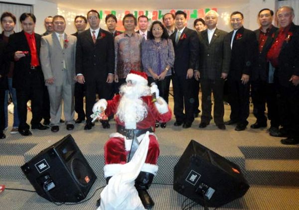 Perayaan Natal di KJRI Houston