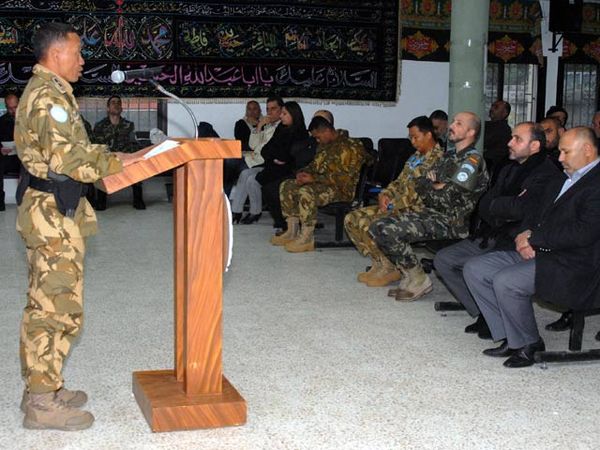 Indobatt Bantu Penampungan Air Warga El Adeisse