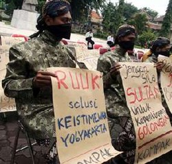 Pemerintah Sampaikan RUUK DIY ke DPR Kamis Pagi