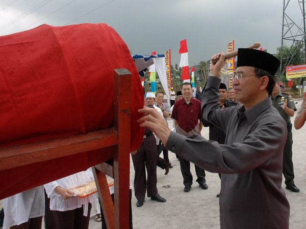 Menag Resmikan Sarana Manasik Haji