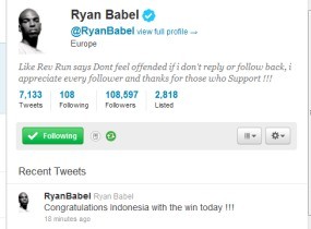 Setelah Semangati Indonesia, Babel Ucapkan Selamat