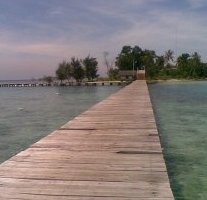 Jembatan Cinta, Jembatan di Ujung Pulau Tidung