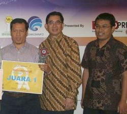 detikcom Juara I Teknopreneur Award 2010 IA-ITB