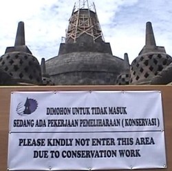 112 Relief & Stupa Masih Bocor, Borobudur Tetap Dibuka Kembali