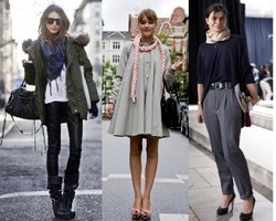 6 Variasi Gaya Memakai Syal