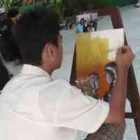 Lomba Melukis Siswa SMPK Santo Stanislaus Rayakan Hari Ibu