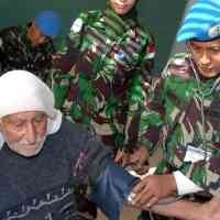 Indobatt Gelar Pengobatan Gratis di Lebanon