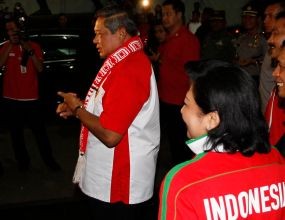 SBY Bercanda Soal Timnas Malaysia
