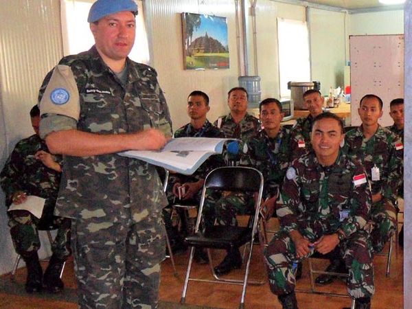 Satgas Kizi TNI Dapat Penyuluhan CDU