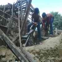 Rumah dan Kandang Sapi di Sumenep Tertimbun Longsor 