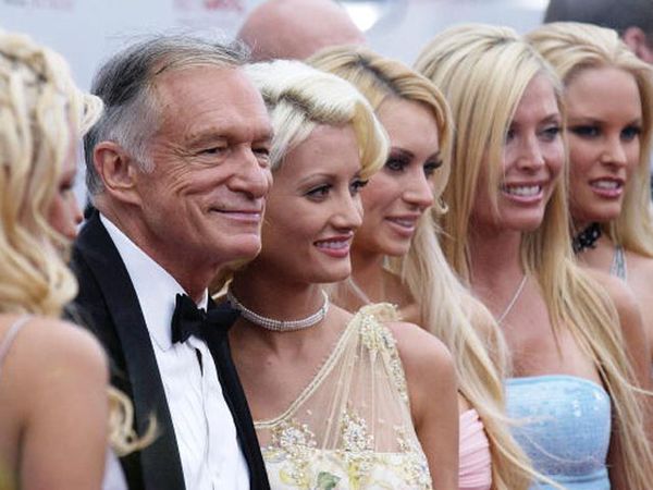 Hugh Hefner dan Para Wanita di Sekitarnya
