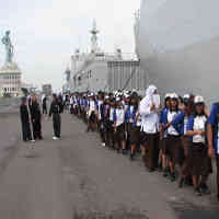 Tempat Wisata Bahari, Koarmatim Ramai Pengunjung 