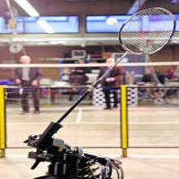 Robot Lihai Bermain Badminton 