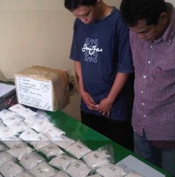 Pesan 50.000 Pil Koplo Via Facebook, Pengedar Dibekuk Polres Samarinda