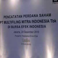 Listing Perdana, Saham Multifilling Naik 35%