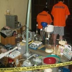 Rumah Produksi Sabu di Tangerang Beromzet Rp 1,7 M