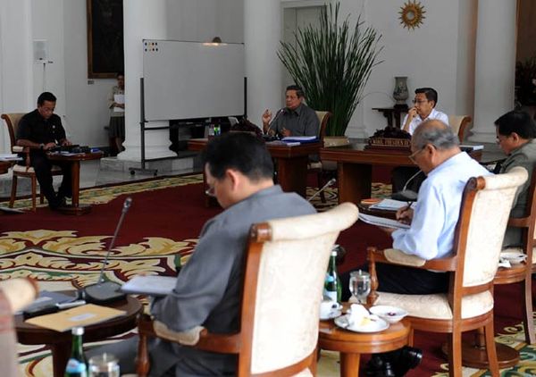 SBY Gelar Raker di Istana Bogor