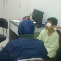 Pengendara Bermotor Bacok Bocah 13 Tahun