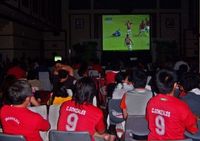 Nobar Final Piala AFF di Hotel Preanger
